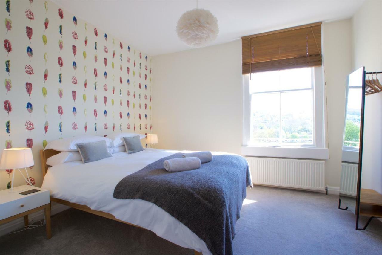 Georgian House - Fantastic Central Apartment With Fabulous Views Бат Екстериор снимка